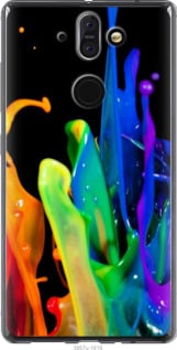 

Чохол бризки фарби на Nokia 8 Sirocco 704398