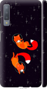 Чехол Лисички в космосе для Samsung Galaxy A7 (2018) A750F