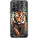 TPU+PC чохол TakiTaki Magic glow на Samsung Galaxy A13 4G (Tiger / Black)