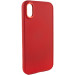 Фото TPU чехол Bonbon Metal Style для Apple iPhone XR (6.1") (Красный / Red) на vchehle.ua