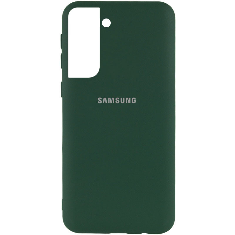 

Чохол Silicone Cover My Color Full Protective (A) на Samsung Galaxy S21+ (Зелений / Dark green) 1116409