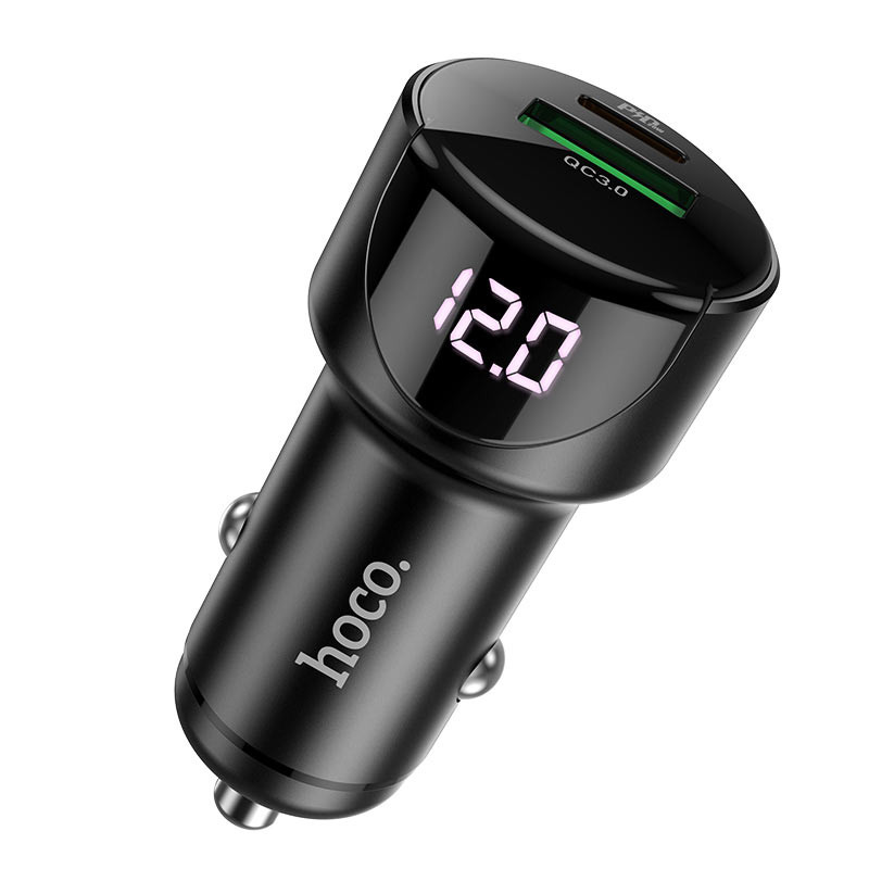 АЗУ Hoco Z42 PD 20W + QC3.0 (1USB/3A) (Черный)