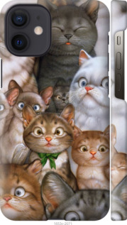 

Чехол коты для iPhone 12 Mini 1395602