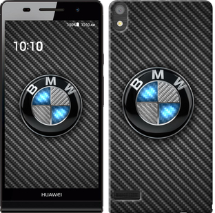 Чехол на Huawei Ascend P6 BMW. Logo v3
