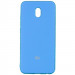 TPU чехол Matte LOGO для Xiaomi Redmi 8a (Голубой / Blue)
