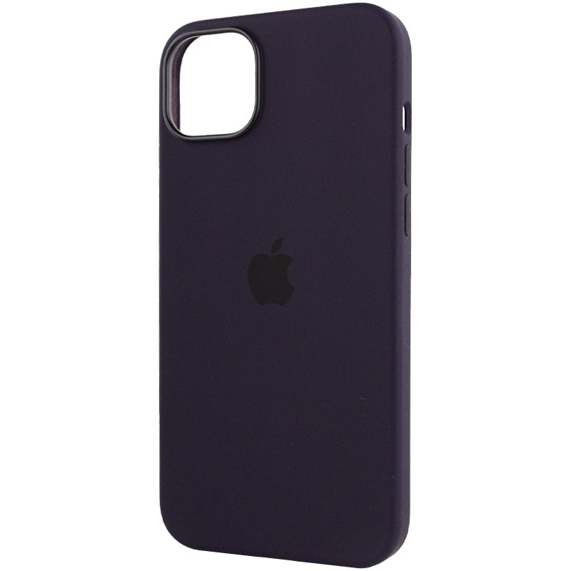 Заказать Чехол Silicone case (AAA) full with Magnetic Safe для Apple iPhone 14 Pro (6.1") (Фиолетовый / Elderberry) на vchehle.ua