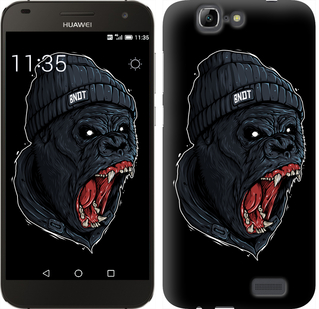 

Чехол Обезьяна в ярости для Huawei Ascend G7 554881