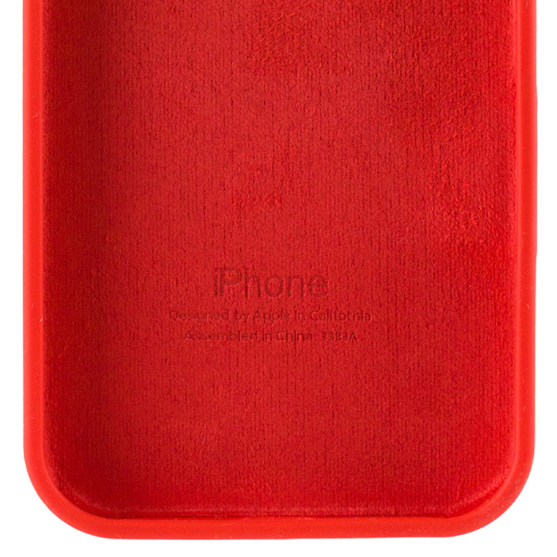 Фото Чохол Silicone Case Full Camera Protective (AA) на Apple iPhone 16e (6.1") (Червоний / Red) в маназині vchehle.ua