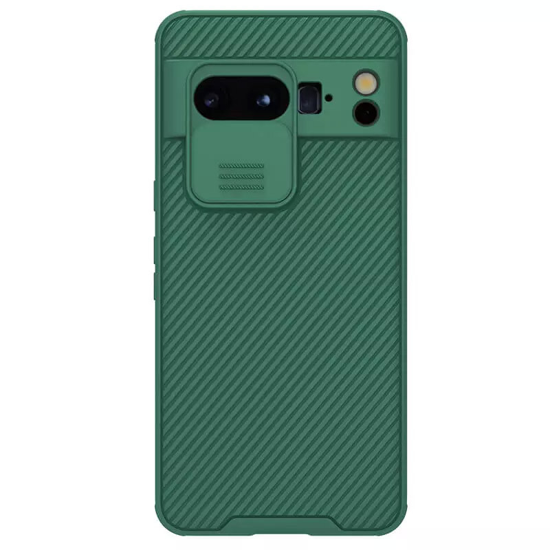 Карбонова накладка Nillkin CamShield Pro на Google Pixel 8 Pro (Deep Green)