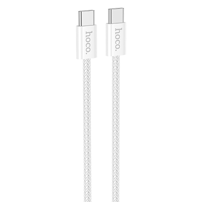 

Дата кабель Hoco X104 Source 60W Type-C to Type-C (1m) (White) 1685866