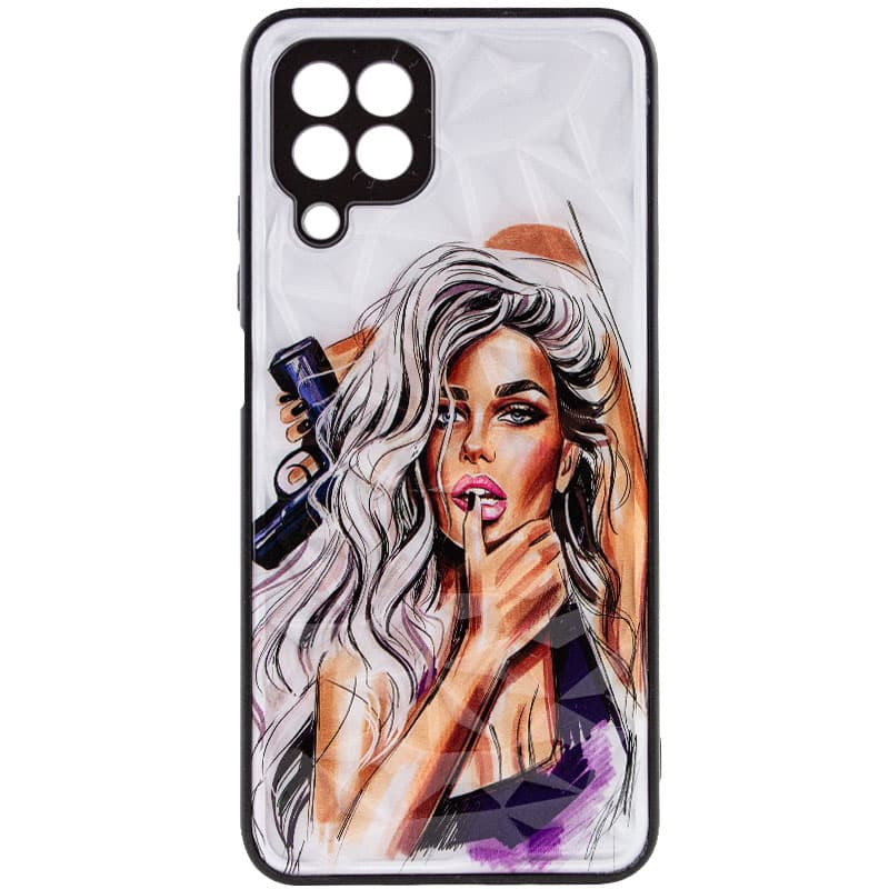 

TPU+PC чохол Prisma Ladies на Samsung Galaxy A22 4G (Purple) 1191470