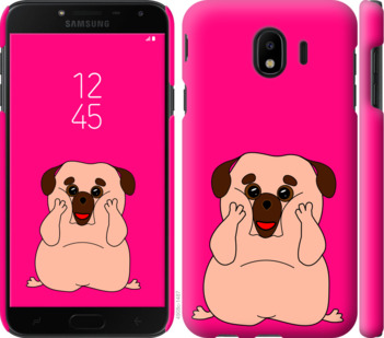 

Чехол Весёлый мопс для Samsung Galaxy J4 2018 928333