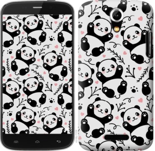 

Чехол Панды для Doogee Y100X 723539