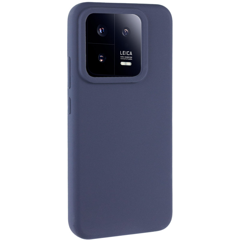 Чехол Silicone Cover Lakshmi (AAA) для Xiaomi 13 (Темно-синий / Midnight blue)