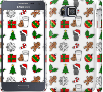 

Чехол Новогодний 16 для Samsung Galaxy Alpha G850F 818801