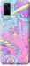 Чехол Розовая галактика для Vivo Y31