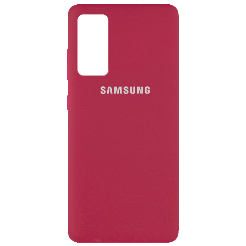 

Чохол Silicone Cover Full Protective (AA) на Samsung Galaxy S20 FE (Червоний / Rose Red) 1080903