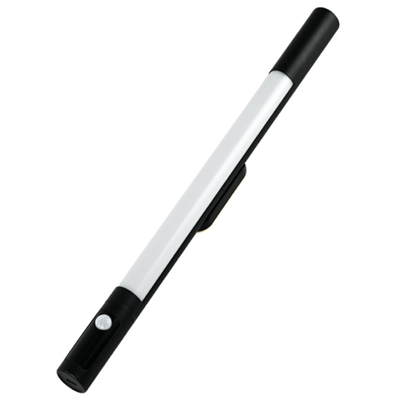 Аккумуляторная LED лампа MZ-L2902 SE 1200mAh (29*27*380mm) с датчиком движения (Black)
