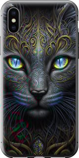 Чехол Кошка для iPhone X