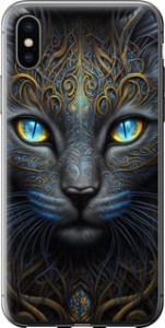 Чехол Кошка для iPhone X