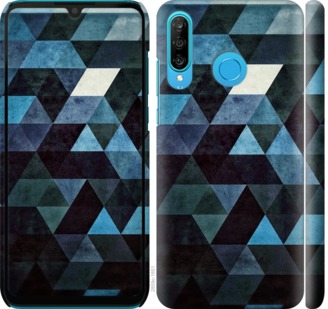 

Чехол Треугольники для Huawei P30 Lite 703353
