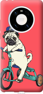 

Чехол Мопс на велосипеде для Huawei Mate 40 Pro 1174346