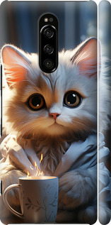 Чехол White cat для Sony Xperia XZ4