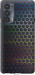 Чехол Переливающиеся соты для Motorola Edge 20