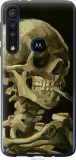 

Чехол Винсент Ван Гог. Череп для Motorola One Macro 1499713