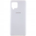 Чохол Silicone Cover Full Protective (AA) на Samsung Galaxy A42 5G (Білий / White)