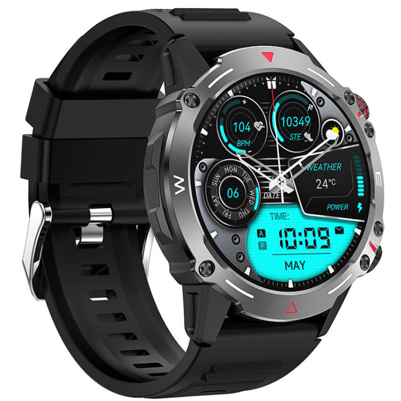 Фото Уценка Смарт-часы XO J7 AMOLED Square Star Sports (Эстетический дефект / Black) на vchehle.ua