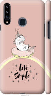 

Чохол Єдинорожки в пончике на Samsung Galaxy A20s A207F 791643