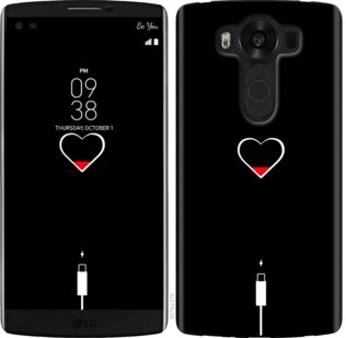 

Чехол Подзарядка сердца для LG V10 H962 721248