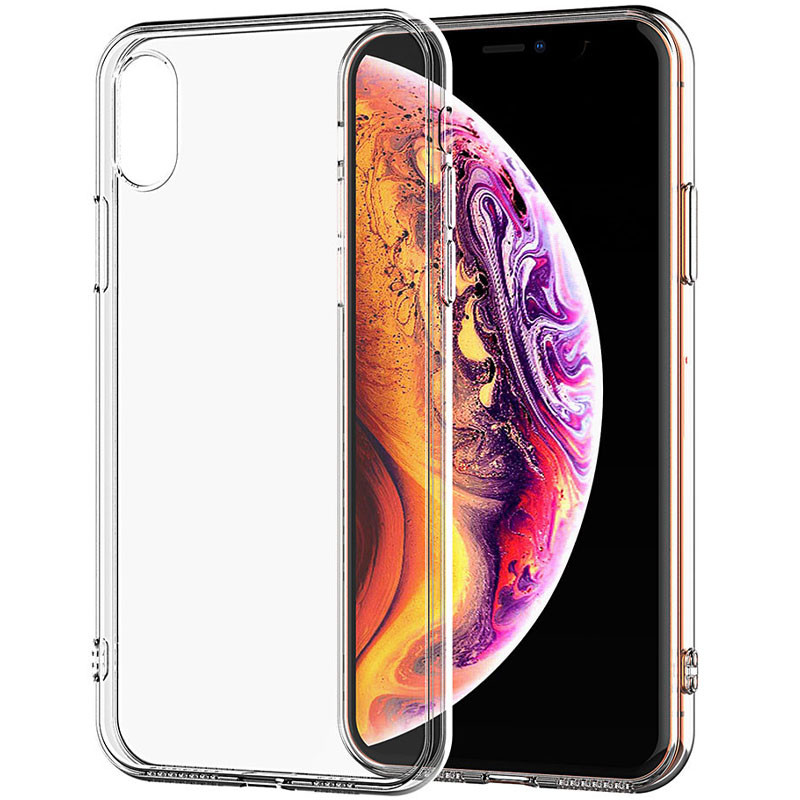 TPU чехол Epic Transparent 1,5mm для Apple iPhone XR (6.1") (Бесцветный (прозрачный))