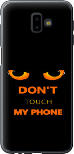 Чехол Don't touch the phone для Samsung Galaxy J6 Plus 2018