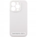 Чохол Silicone Case Full Camera Protective (AA) NO LOGO на Apple iPhone 16e (6.1") (Білий / White)