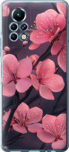 Чехол Пурпурная сакура для Infinix Note 11 Pro