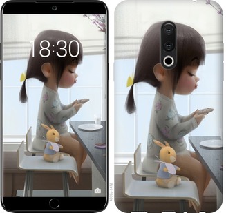 

Чохол Мила дівчинка з зайчиком на Meizu 16th 669348