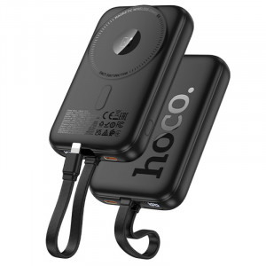 Портативное ЗУ Power Bank Hoco Q35 Portable PD20W 3в1 с БЗУ Lightning 10000 mAh
