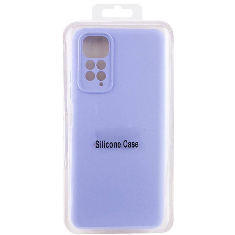 Купить Чехол Silicone Cover Lakshmi Full Camera (AA) для Xiaomi Redmi Note 11 (Global) / Note 11S (Сиреневый / Dasheen) на vchehle.ua