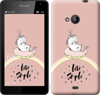 

Чехол Единорожка в пончике для Microsoft Lumia 535 719660