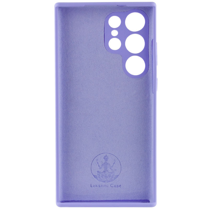 Фото Чехол Silicone Cover Lakshmi Full Camera (AAA) with Logo для Samsung Galaxy S25 Ultra (Сиреневый / Dasheen) в магазине vchehle.ua