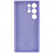 Фото Чехол Silicone Cover Lakshmi Full Camera (AAA) with Logo для Samsung Galaxy S25 Ultra (Сиреневый / Dasheen) в магазине vchehle.ua