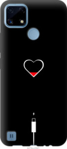 Чехол Подзарядка сердца для Realme C21