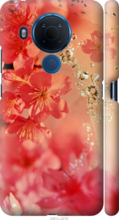 

Чехол Розовые цветы для Nokia 5.4 1201127