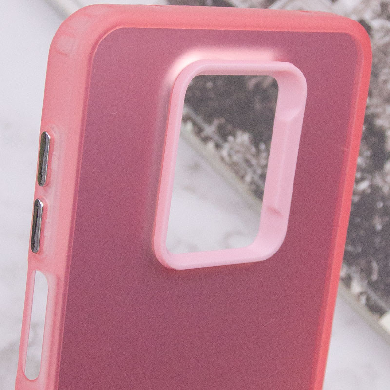 Фото TPU+PC чехол Magic glow with protective edge для Xiaomi Redmi Note 9s / Note 9 Pro / Note 9 Pro Max (Pink) в магазине vchehle.ua