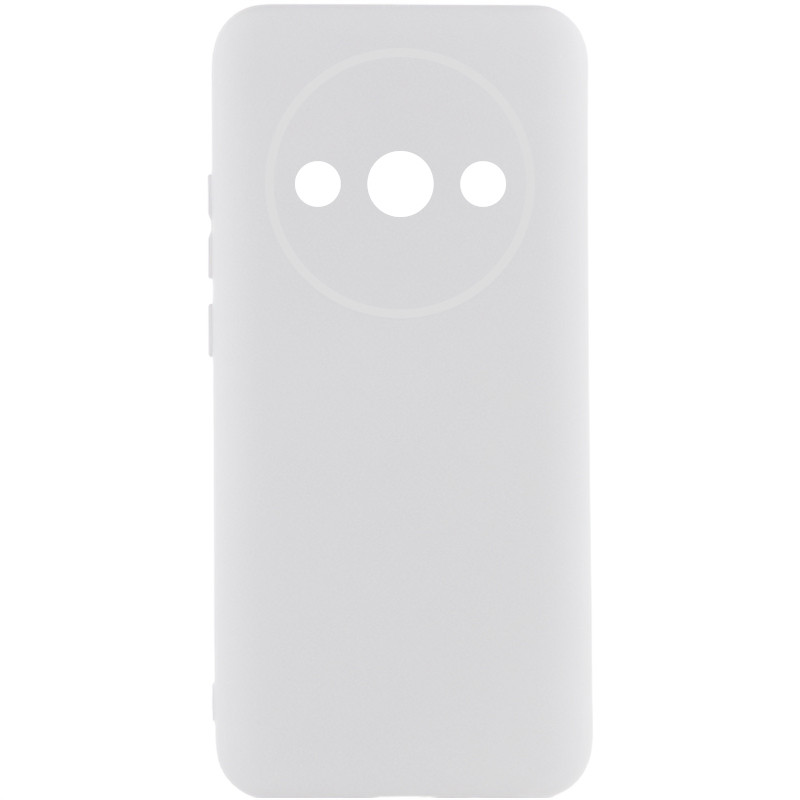 Чохол TPU GETMAN Liquid Silk Full Camera на Xiaomi Redmi A3 (Білий / White)