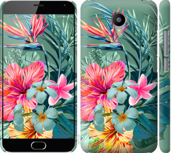 

Чохол Тропічні квіти v1 на Meizu M2 Note 845122