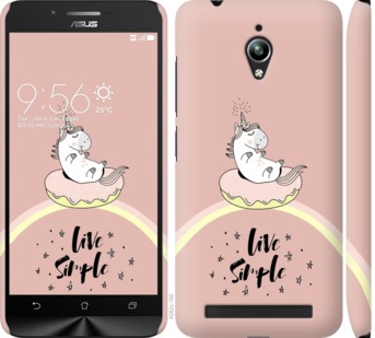 

Чохол Єдинорожки в пончике на Asus Zenfone Go ZC500TG 719631