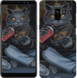 

Чехол gamer cat для Samsung Galaxy A8 Plus 2018 A730F 635266